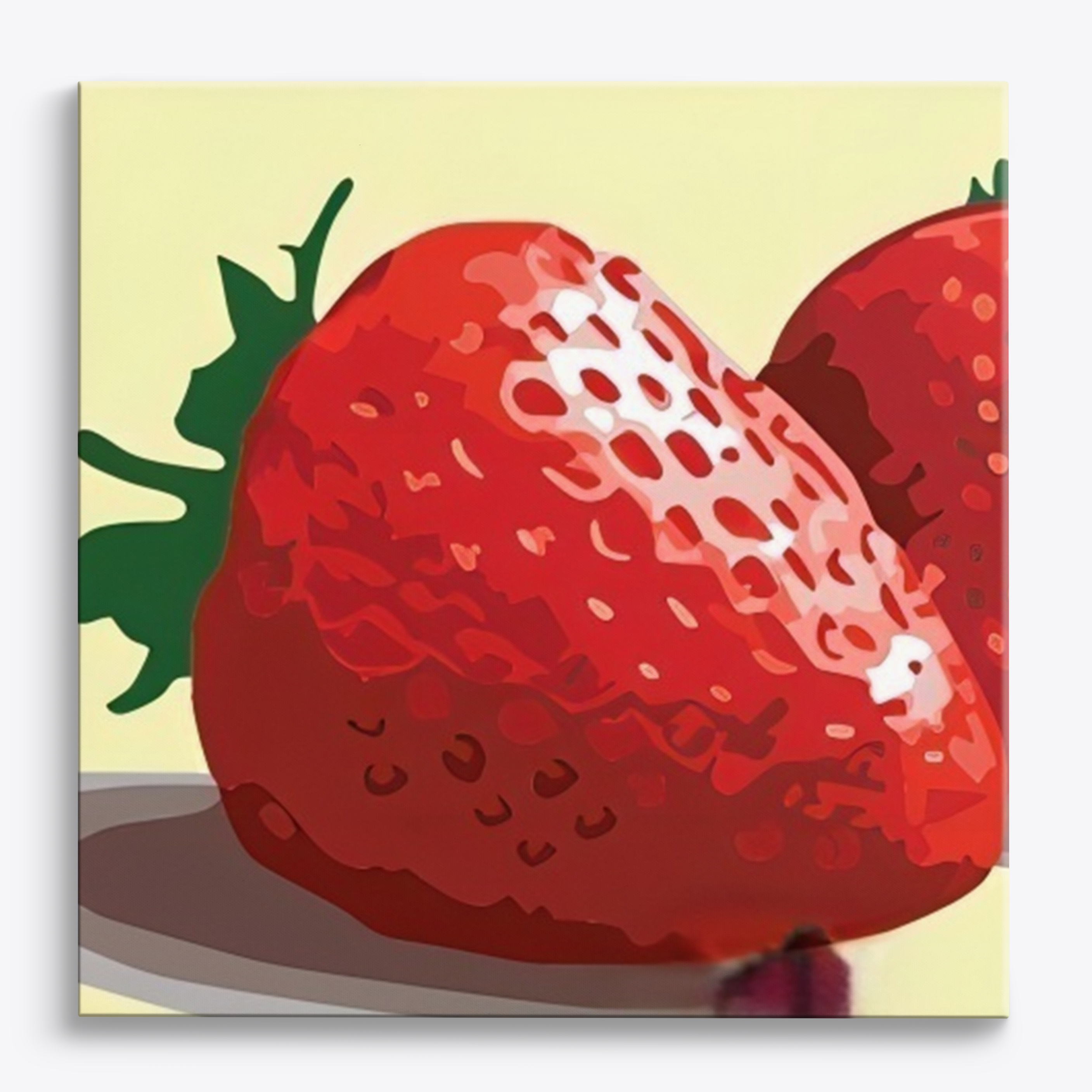 Abstraktne maasika mini komplekt