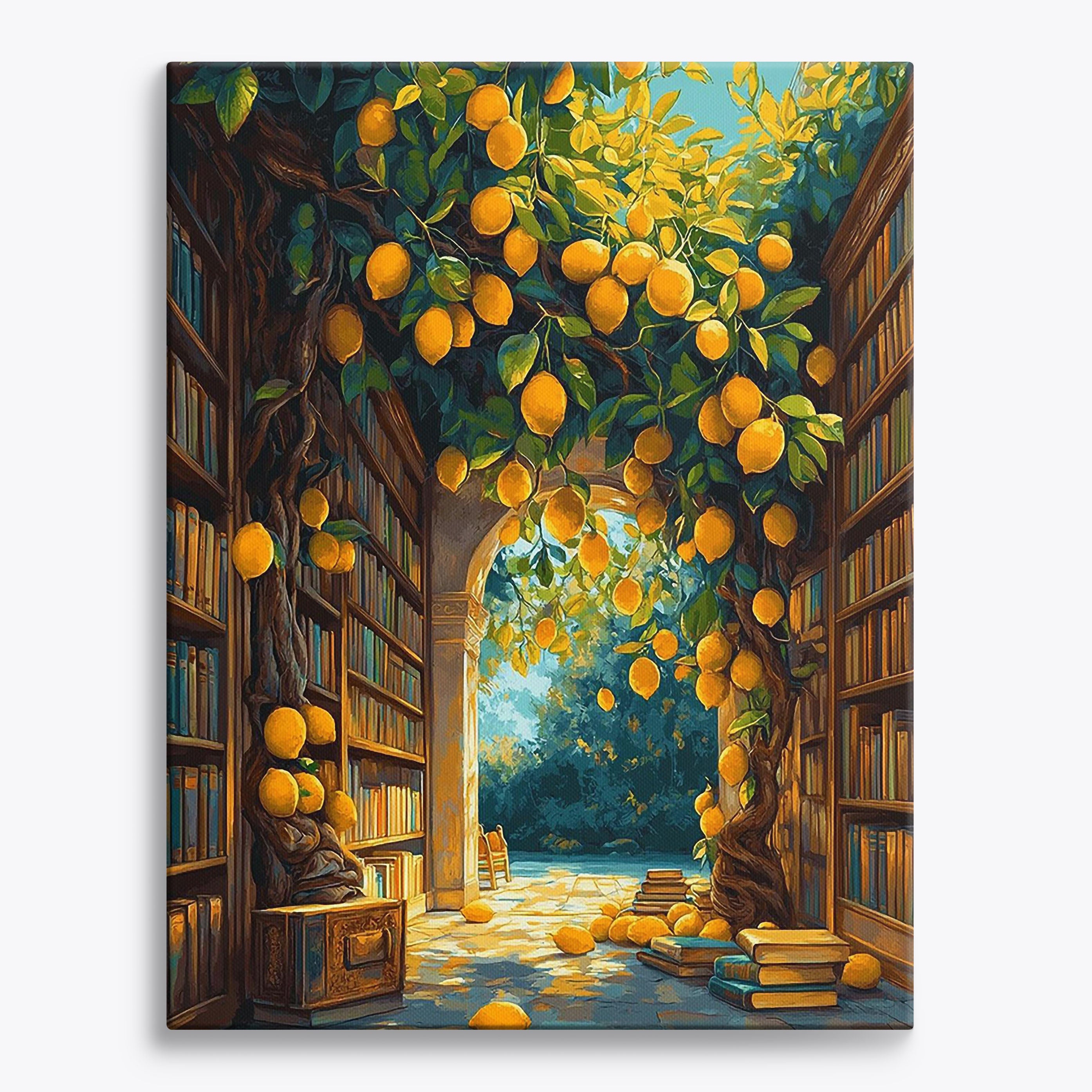 Lemon Lore No Frame / Regular (19.7"x15.75"/50x40cm) / 24 colors