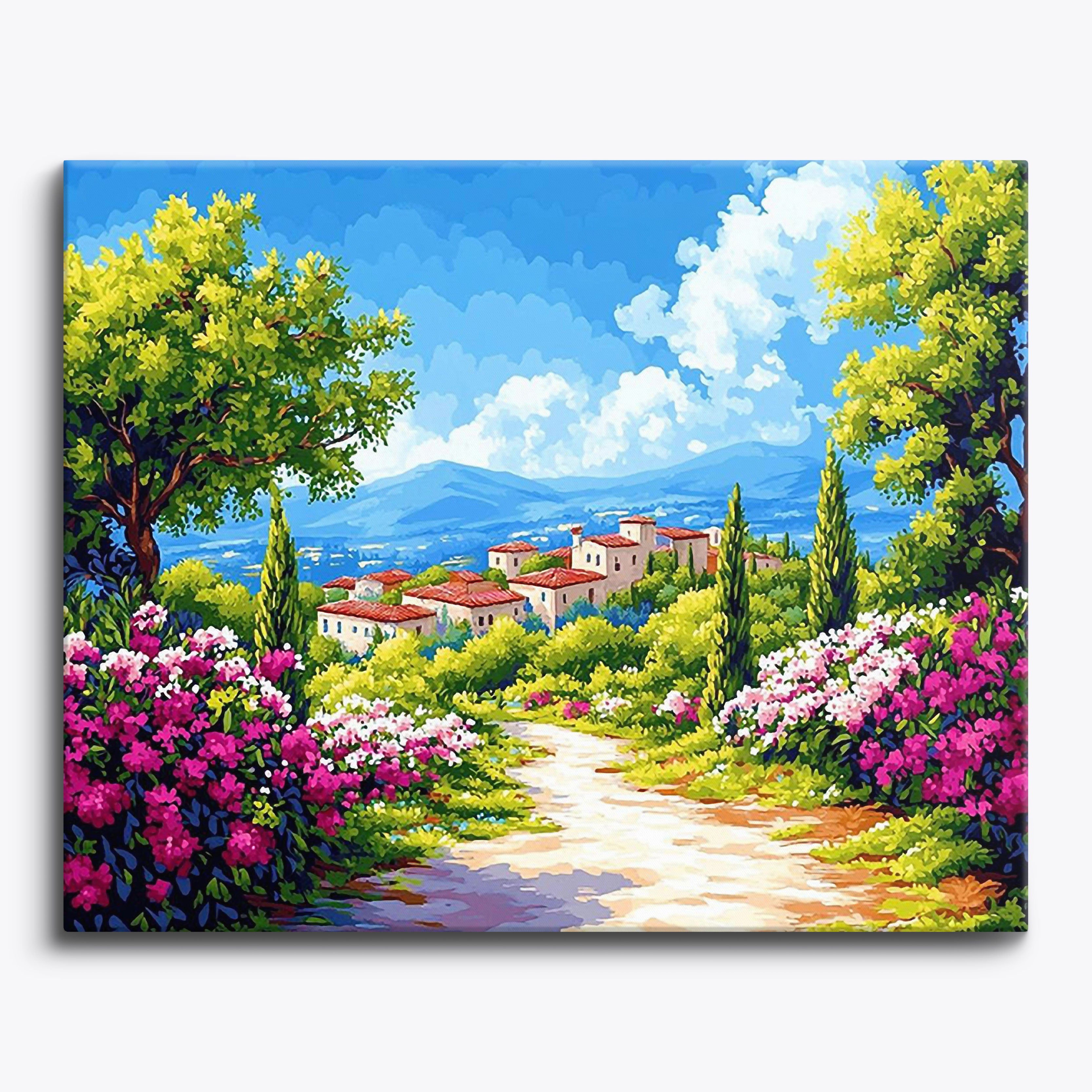 Tuscan Oasis No Frame / Regular (15.75"x19.7"/40x50cm) / 24 colors