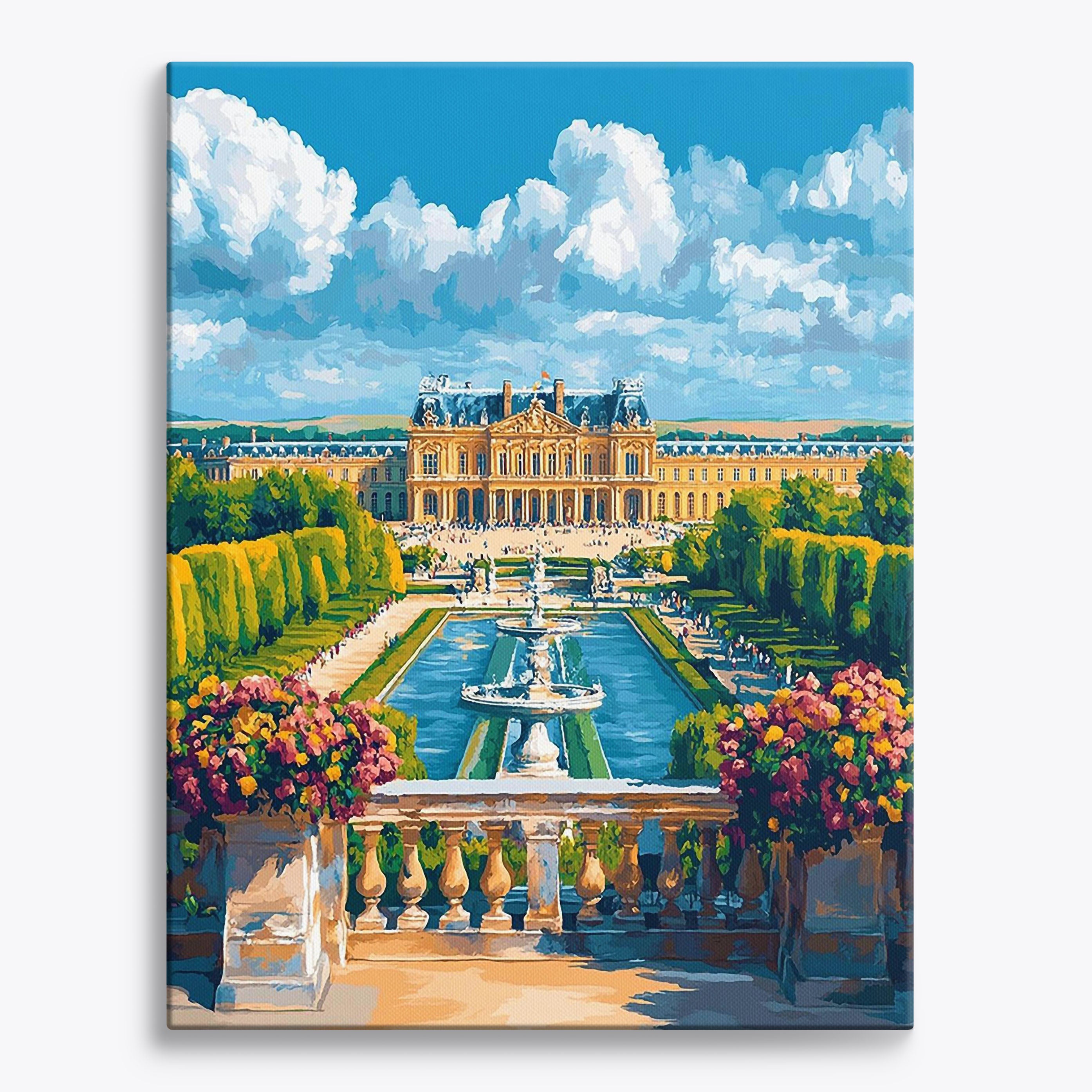 Versailles Blooms No Frame / Regular (19.7"x15.75"/50x40cm) / 24 colors