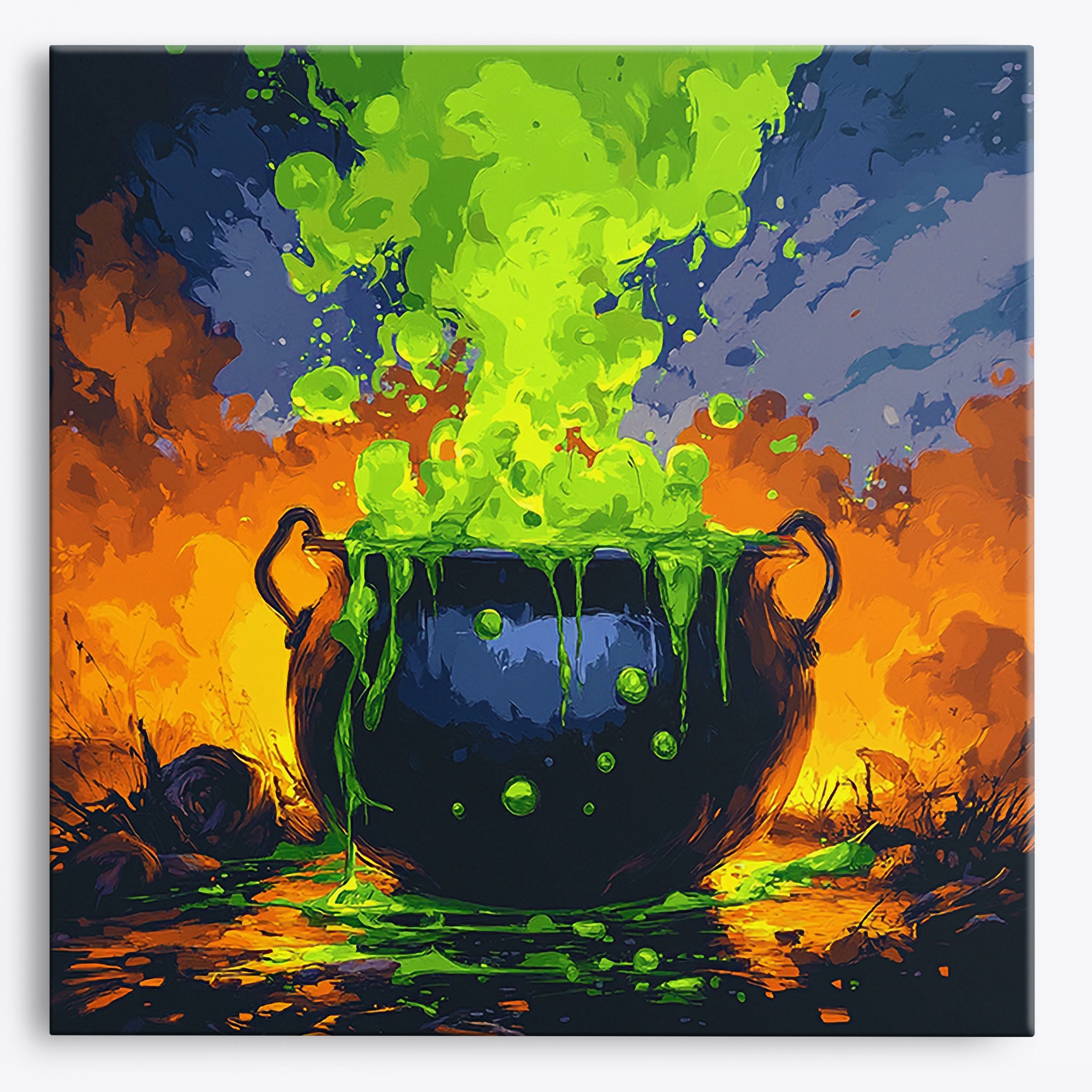 Witch'S Cauldron No Frame / 24 colors