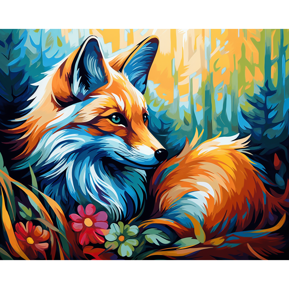 Värviline Fox Haven