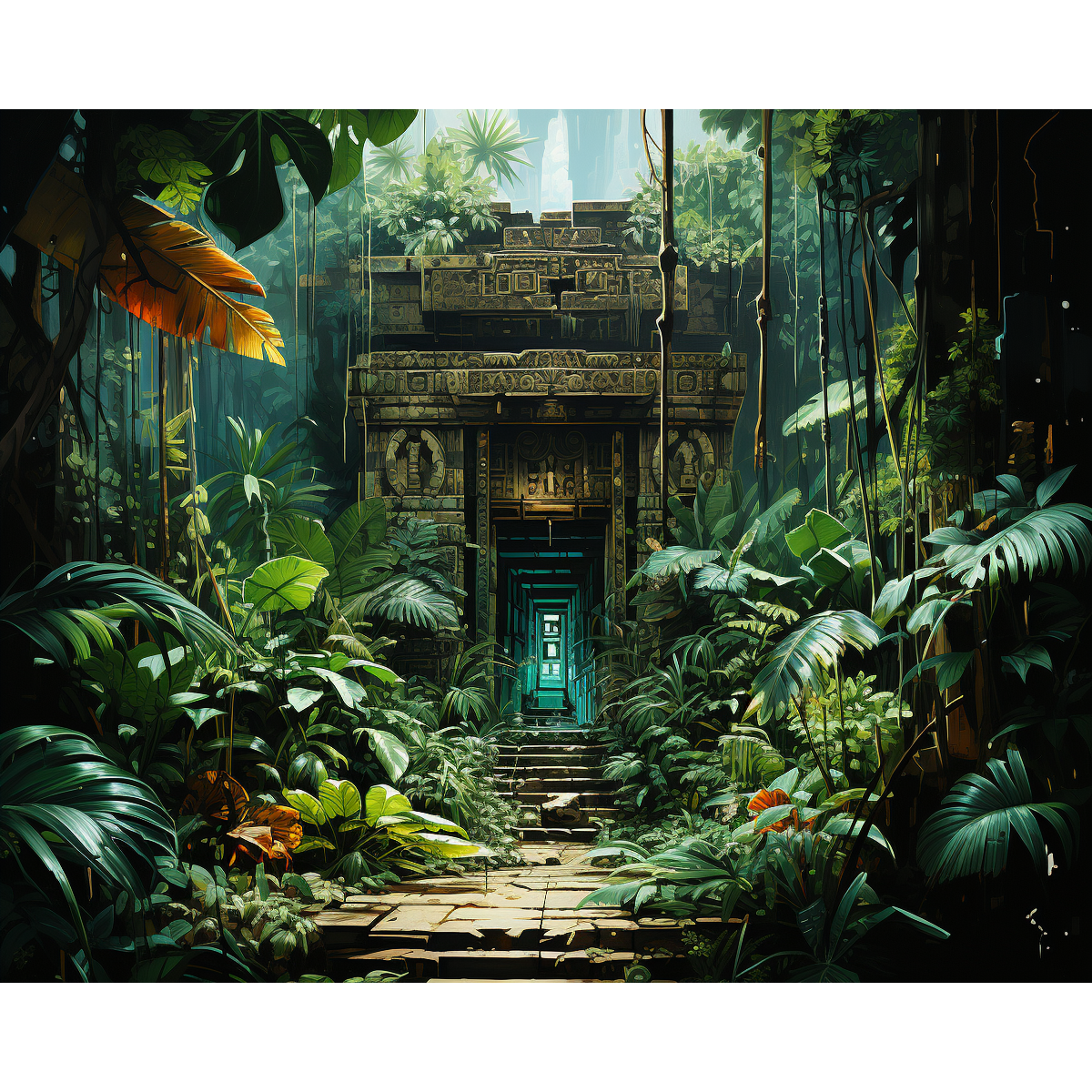Džungli tempel